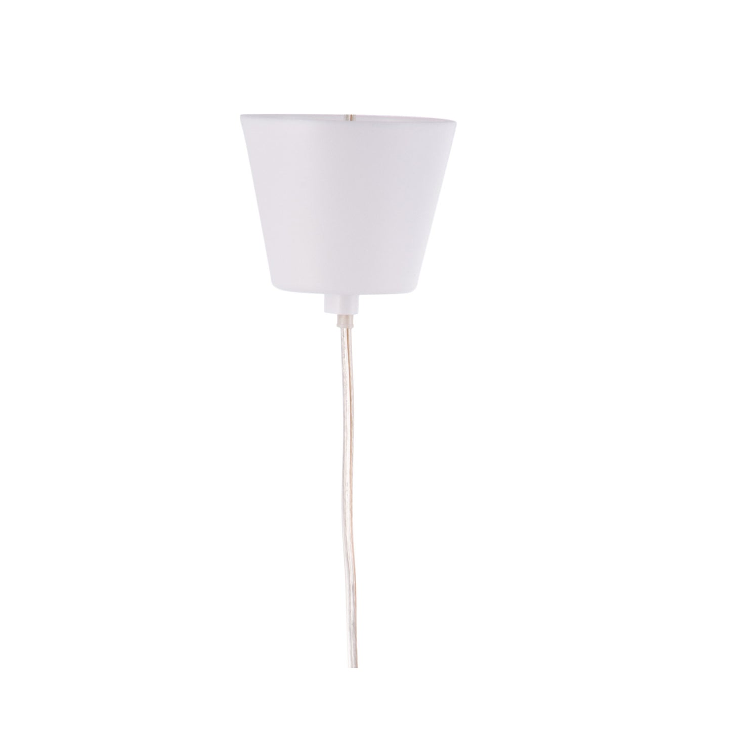 Lampara De Techo Modelo Happy, Pantalla Ligera Pvc, Ø33cm, Casquillo E27, Blanca_2