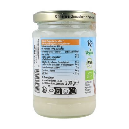 Polpa de Coco Biológica Dr. Goerg 200 g