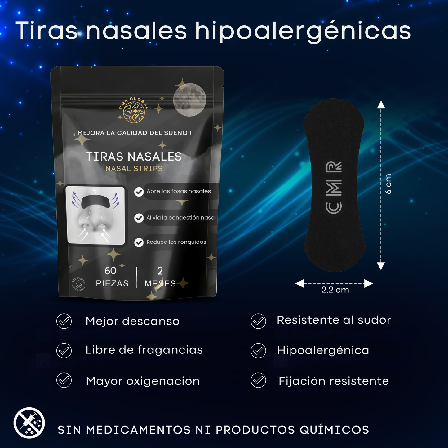 Tiras Nasales PRO Premium CMR Global 60 uds - imagen 7