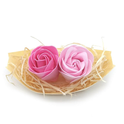 Barca Con Flores Para Regalo Invitados (rosa) - Rosas De Jabón Para Baño Aromático. Detalle Original Para Eventos_0