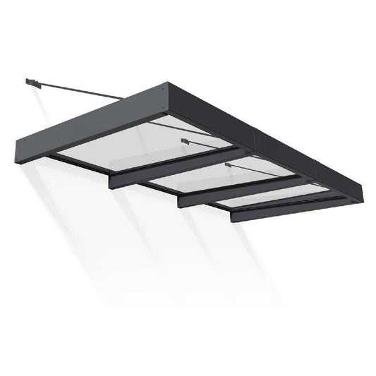 Sophia XL Canopy de porta 140x286 cm transparente 