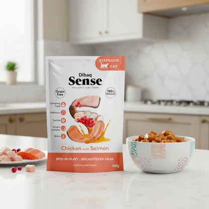 Dibaq Sense Bites Pollo Con Salmón, 12 Unidades X 100gr_4
