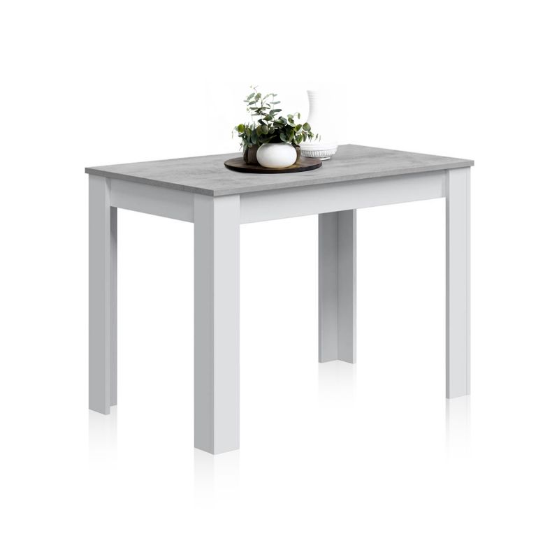 Mesa De Comedor Cloe Melamina, Blanco, 109 X 78 X 67cm_0