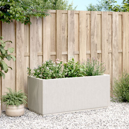 Caja De Flores De Jardín Blanco_2