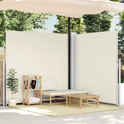 Vidaxl Toldo Lateral Retráctil Crema 220x600 Cm_1
