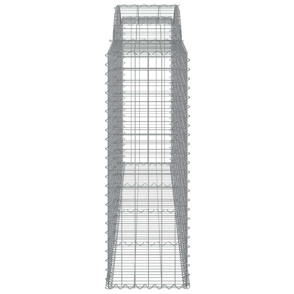Cestas Gaviones 5 Uds Forma De Arco Hierro 300x50x140/160 Cm_4