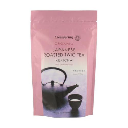 Kukicha Tea ECO Clearspring 20 saquetas de chá