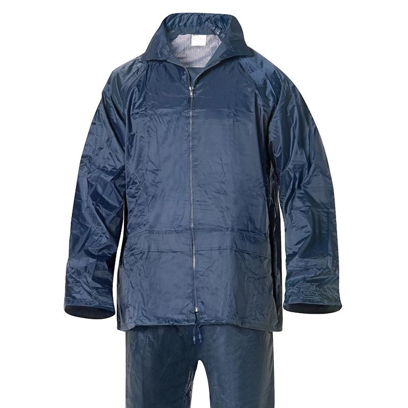 Traje De Agua Impermeable Azul Nylon        Talla 9-xxl