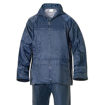Traje De Agua Impermeable Azul Nylon        Talla 7-l
