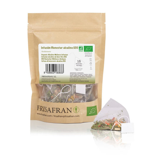 Infusión Bienestar Alcalino Pirámides Ecológica | Frisafran 30 Uds_0