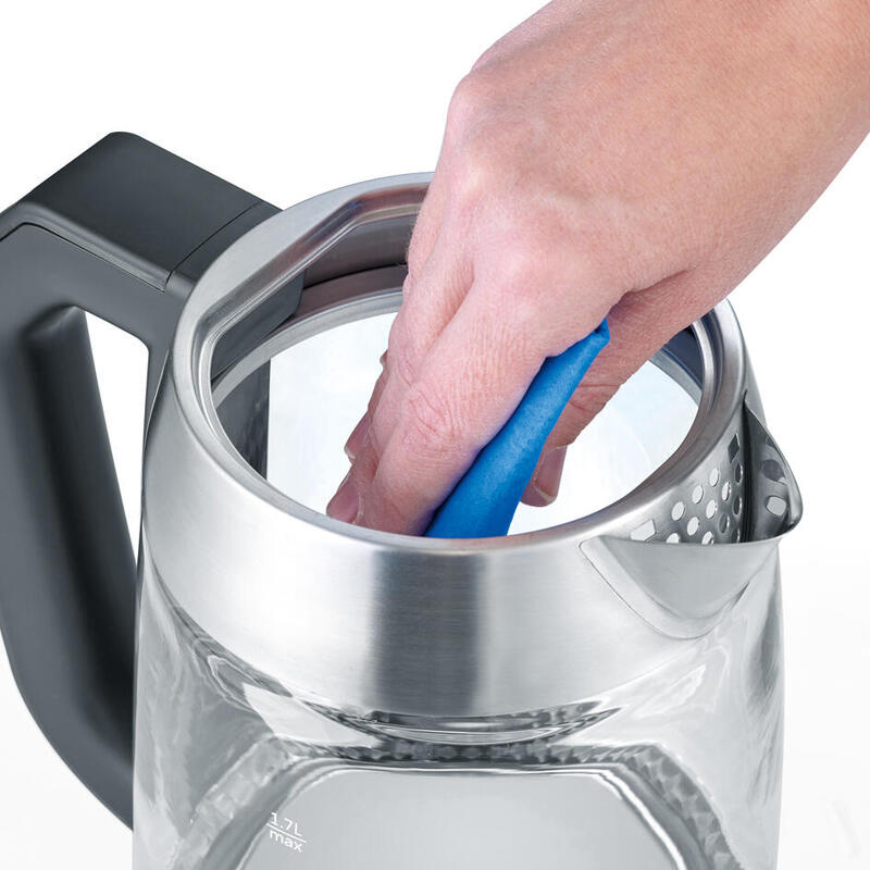Hervidor De Agua Severin Wk 3477 1,7 L Negro, Plata, Transparente 2200 W_2