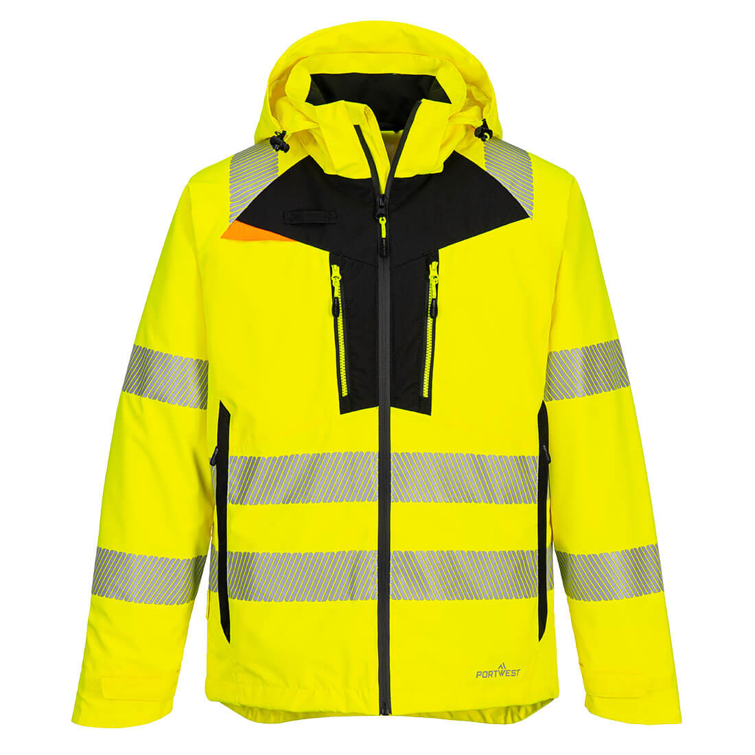 Chaqueta De Alta Visibilidad Dx4 Rain / S / Amarillo_0