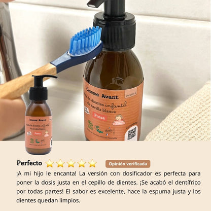 Pasta De Dientes Infantil De Fresa_3