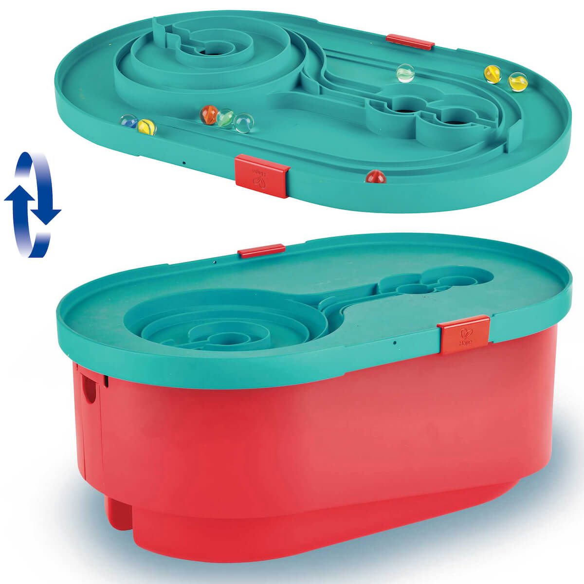 Circuito Canicas Quadrilla Stack Track Bucket Hape_3