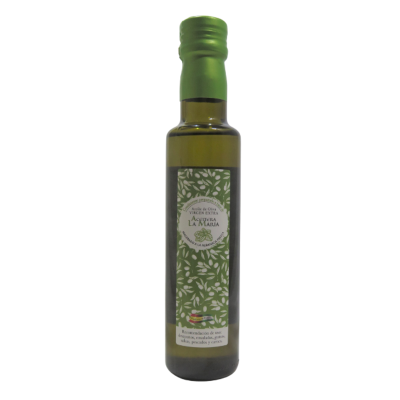 Aceite De Oliva Virgen Extra Macerado A La Albahaca 25 Cl Cristal_0