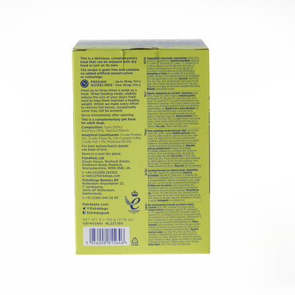 Fish4dogs Mousse Para Perro Sin Cereales – Atún Y Anchoas 100 G (pack De 6)_2