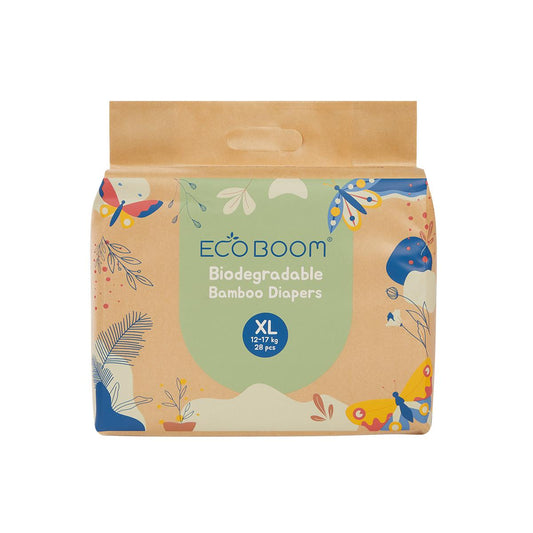 Fralda Ecoboom T5 Bamboo (12 a 17 kg) 28 unidades