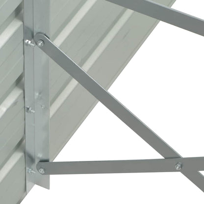 Arriate De Jardín De Acero Galvanizado Antracita 480x80x45 Cm_5