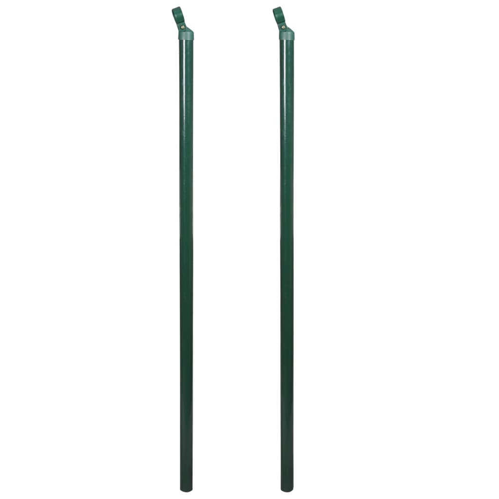 Valla Metálica Con Estacas Postes Acero Galvanizado 0,8x15 M / Vetonek_1
