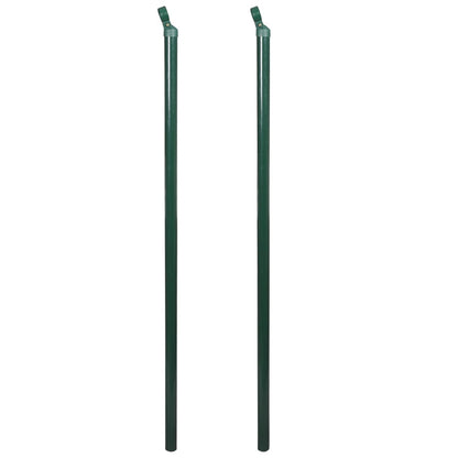 Valla Metálica Con Estacas Postes Acero Galvanizado 0,8x15 M / Vetonek_1