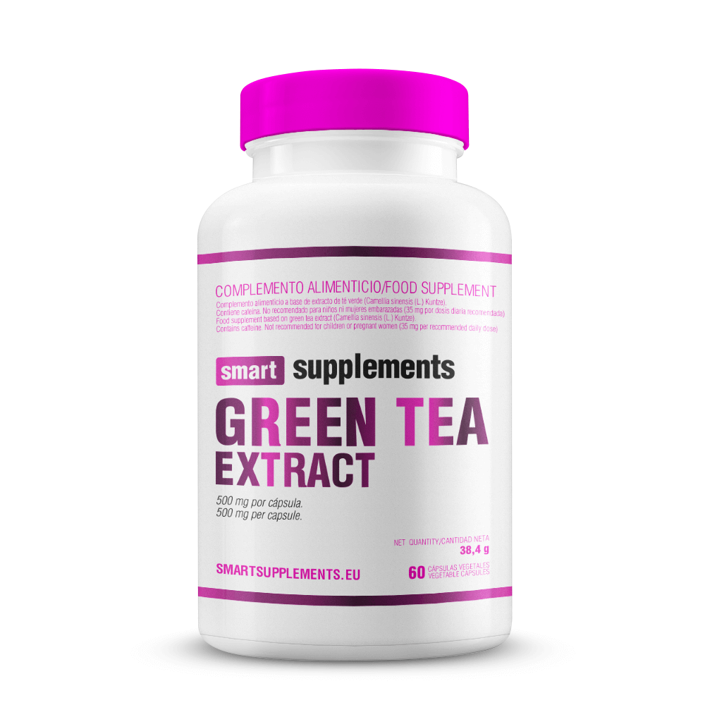 Extracto De Té Verde 500mg - 60 Cápsulas Vegetales - Diuréticos - Smart Supplements_0