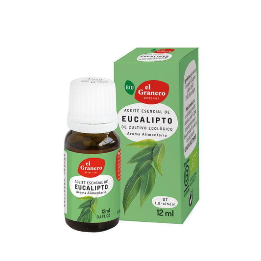 Óleo Essencial de Eucalipto Orgânico El Granero, 12 ml