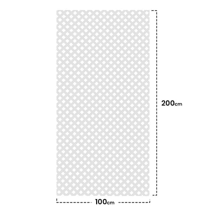 Celosia Pvc 18 Mm 0,60x1,15 M Blanco Nortene_1
