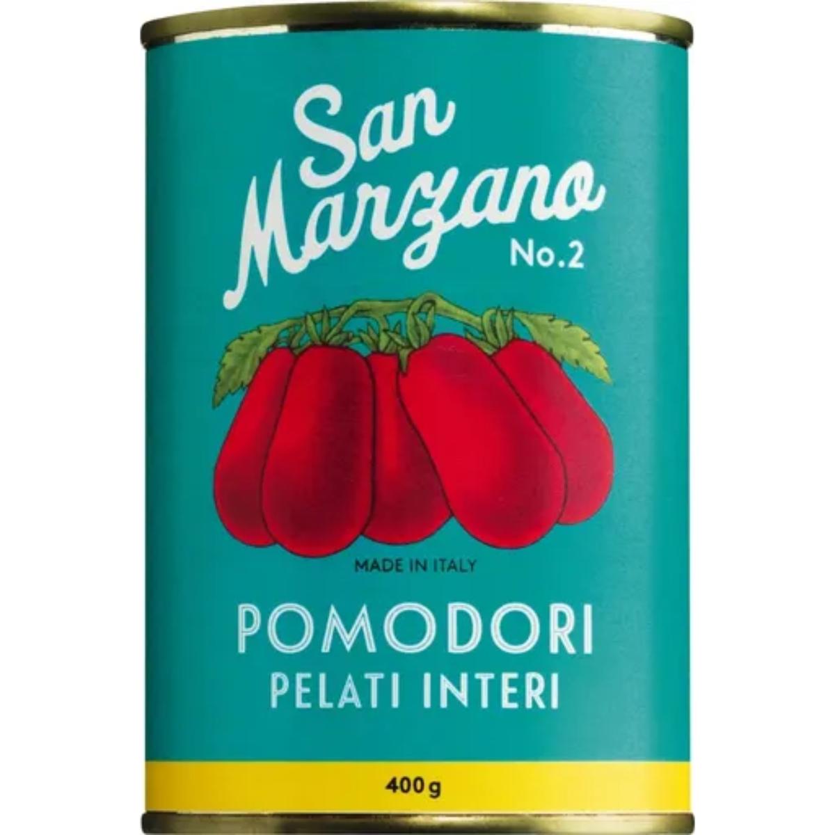 Tomates San Marzano inteiros pelados - Vintage, 400 g