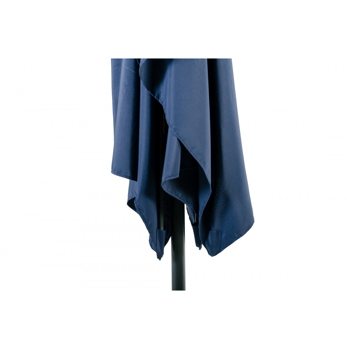 Sombrilla Rectangular 2x3m De Aluminio Y Poliéster Azul Con Manivela Basculante - Sombrilla Recto - Mobiliario De Jardín_3