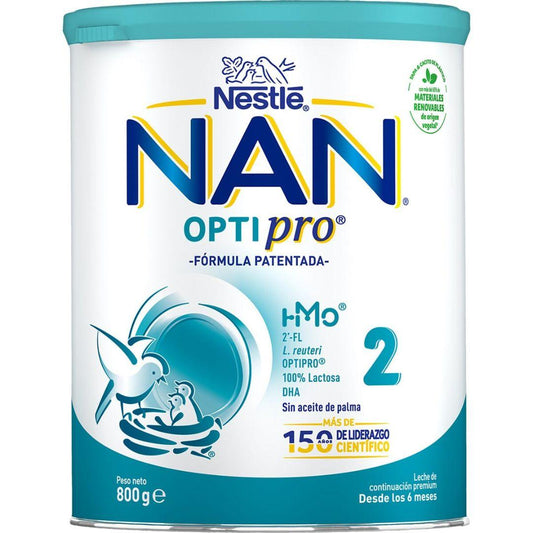 Leite de transição Nan Optipro 2 a partir dos 6 meses Nestlé 800 g