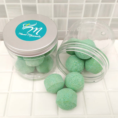 Tarro 7 Mini Bombas Efervescentes Para Manicura Y Pedicura - Ablandan Durezas, Uñas Y Cutículas - Aroma Mango_1