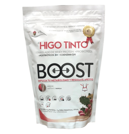 Higo Tinto Boost Vainilla (500 Gramos) – Polvo Energético Natural_0