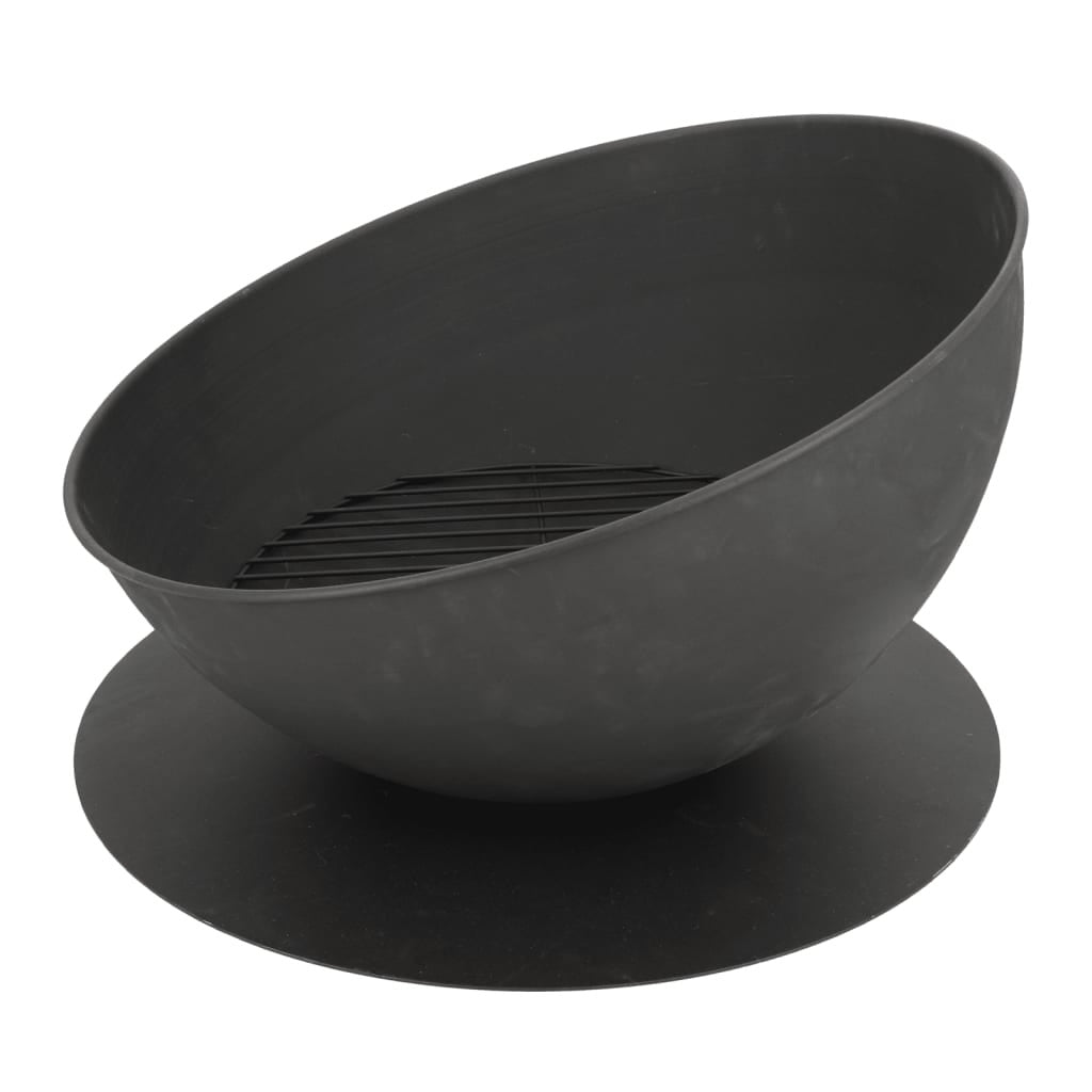 Esschert Design Brasero Inclinado Sobre Disco Negro_3