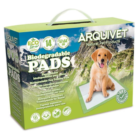 Pensos biodegradáveis ​​​​Arquivet 57x54 cm 14 unid.