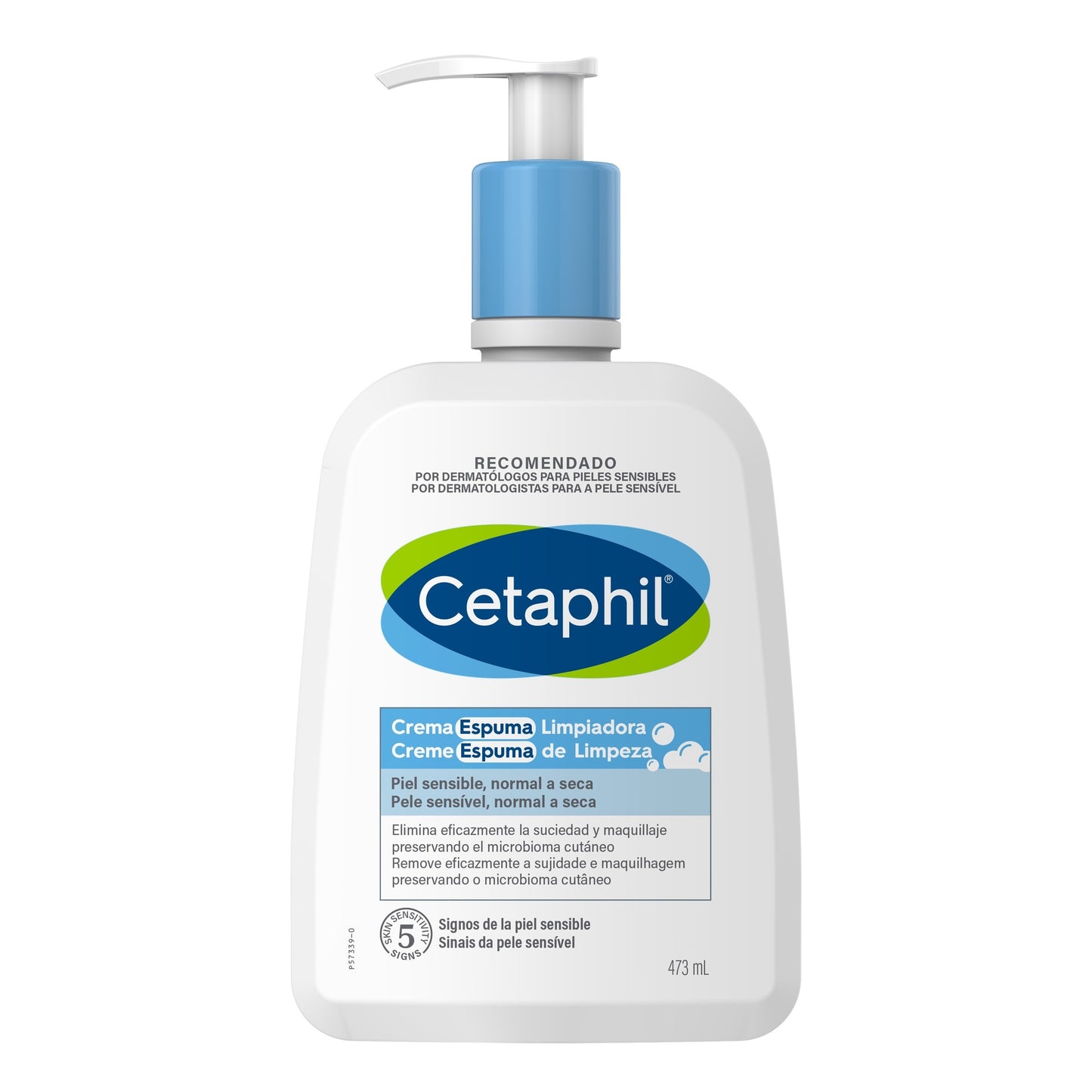Cetaphil Espuma de Limpeza para Pele Sensível e Seca 473ml