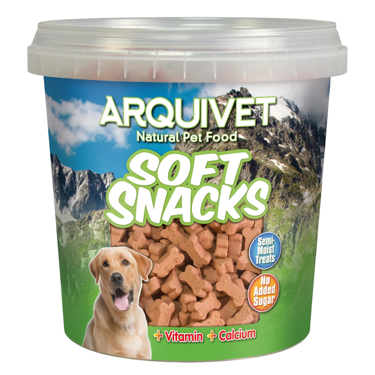 Snack natural para perros  Soft Snacks huesitos de salmón Arquivet 800 g