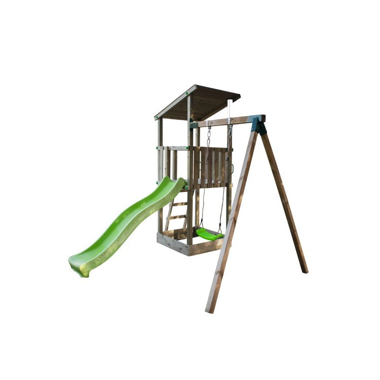 Parque Infantil Masgames Nautilus L Con Columpio Individual._0