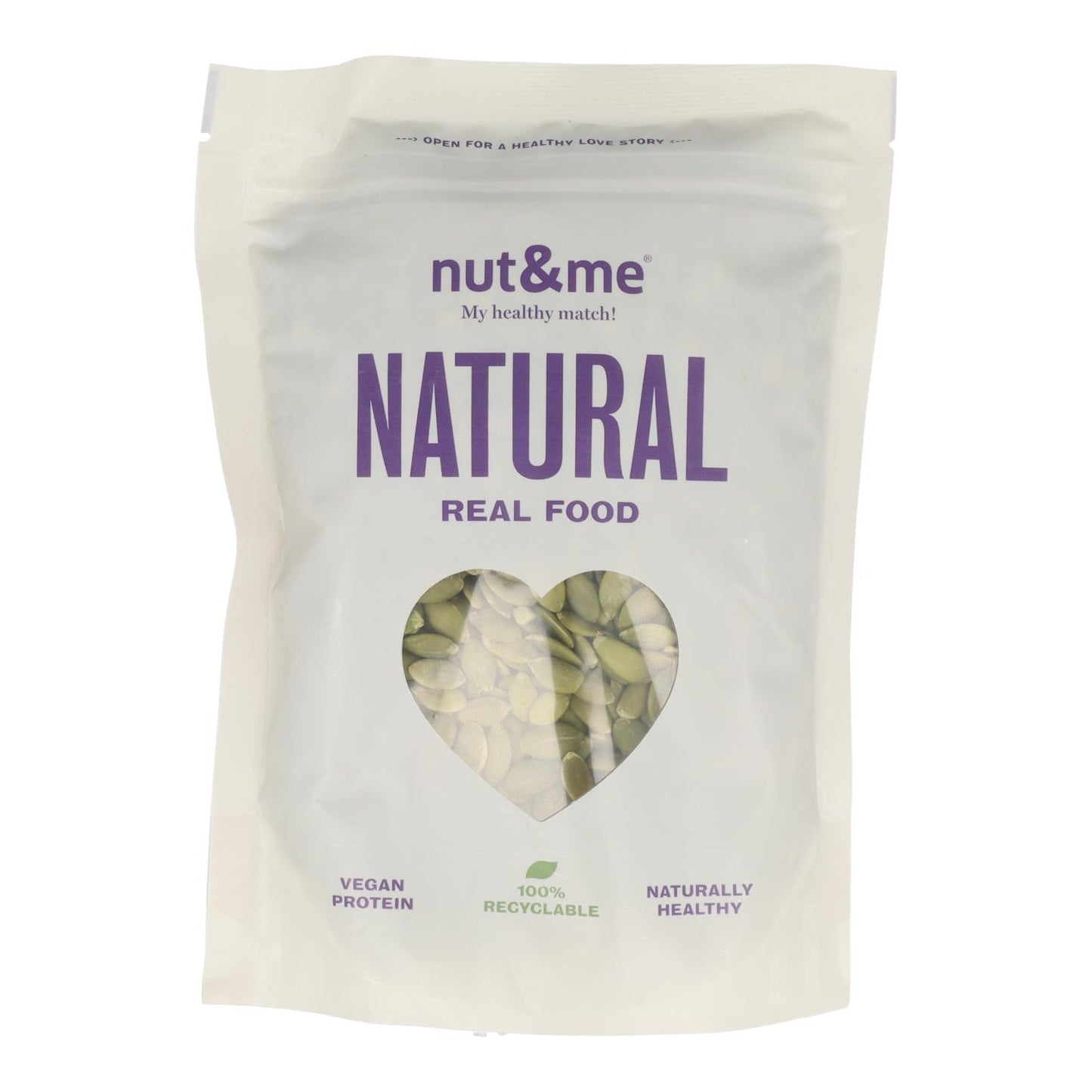 Sementes de abóbora descascadas Nut&amp;me 300g