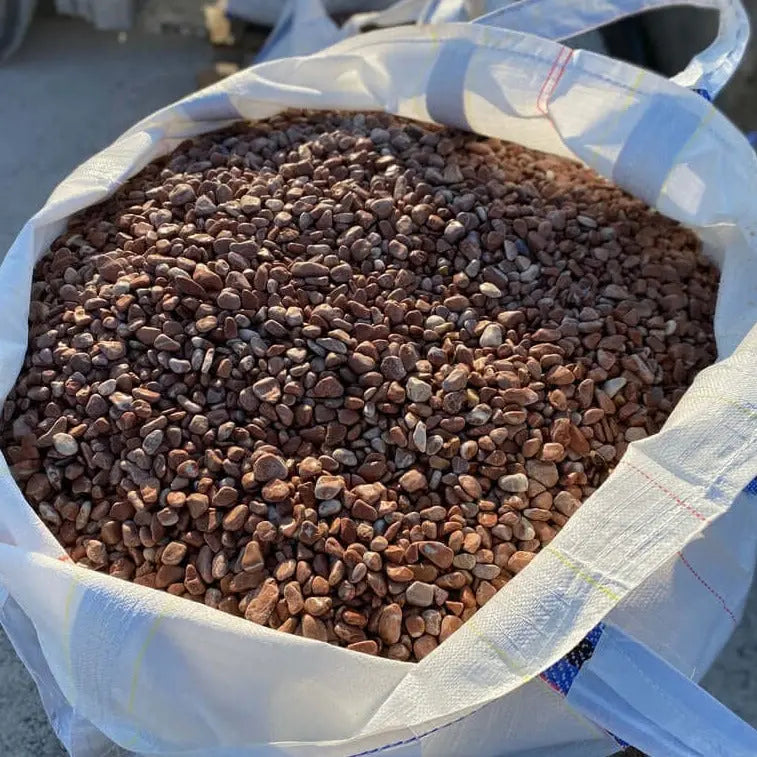 Canto Rodado Rojo / Big Bag 1.000 Kg. / 6-12 Mm_2