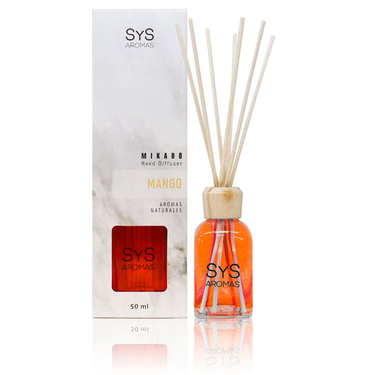 Ambientador Mikado Mango 50 ml | Aroma Tropical y Dulce | Efecto Energizante | Fragancia Duradera_0