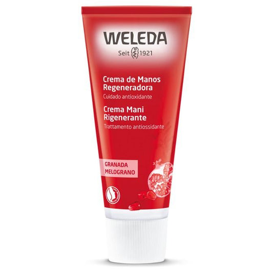 Creme Regenerador de Mãos Weleda Romã 50ml