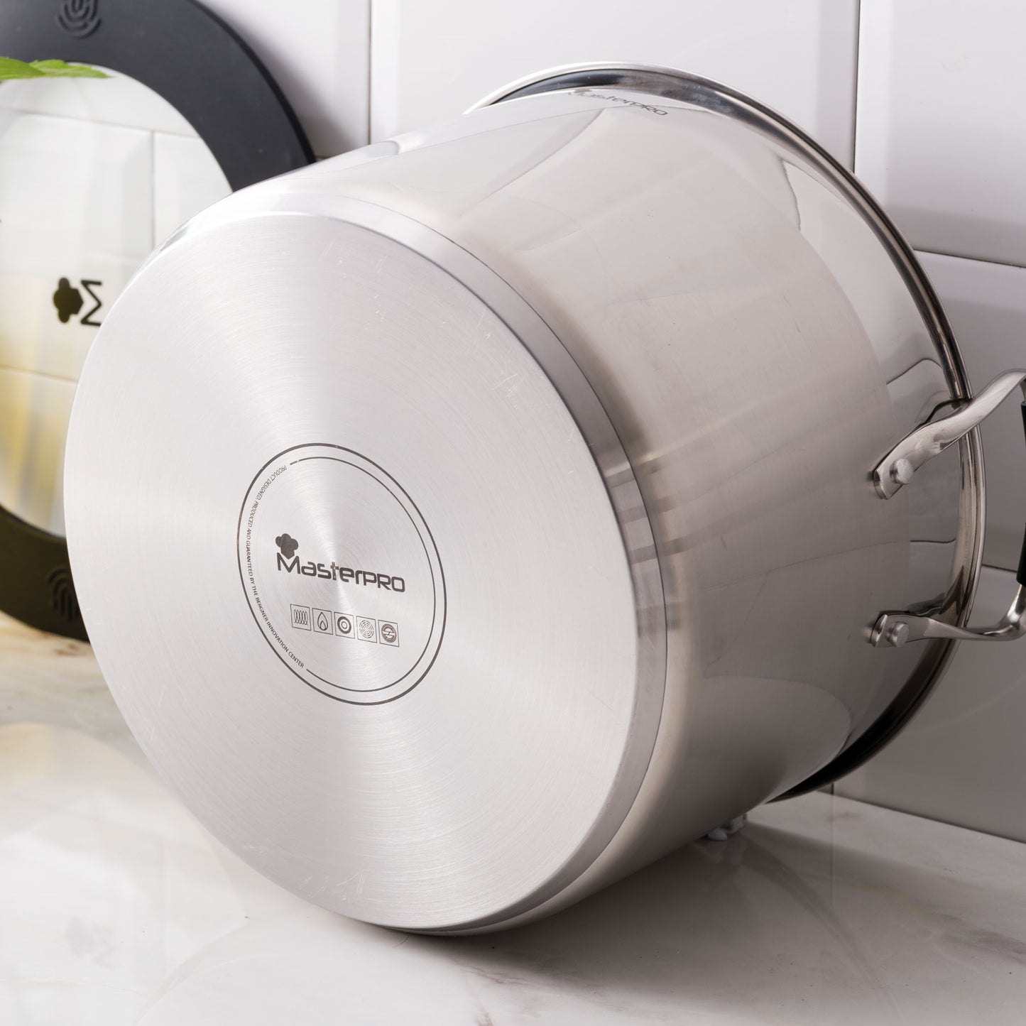 Cacerola 24cm Acero Inox Inducción C/tapa_5