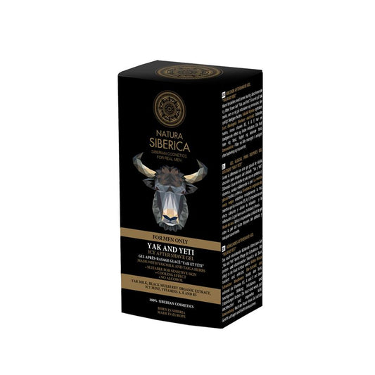 Gel after shave Yak e Yeti Glacial Natura Siberica, 150 ml