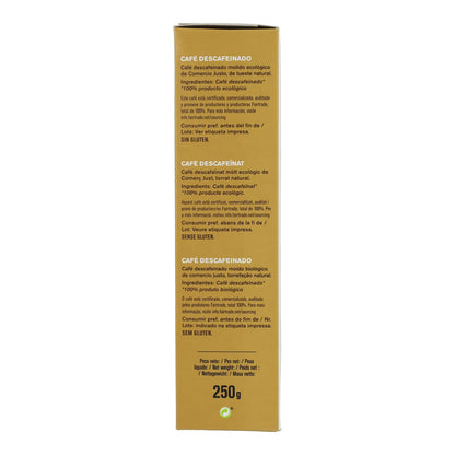 Café Descafeinado Alternativo Biológico, 250g