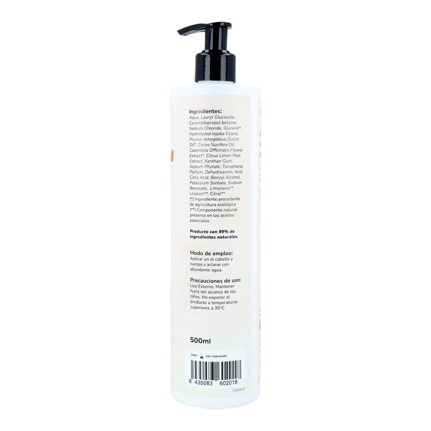 Pack Infantil Calêndula e Amêndoa: gel e champô + creme hidratante Planeta Huerto