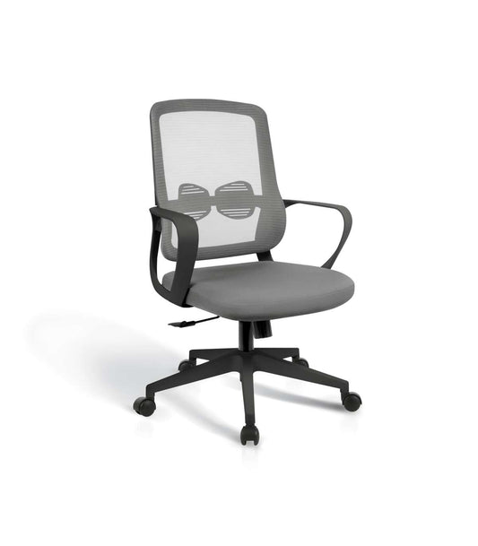 Silla Despacho Giratoria Elevable Acabado Gris/negro, 66m(ancho) 97/105cm(altura) 61cm(fon_0
