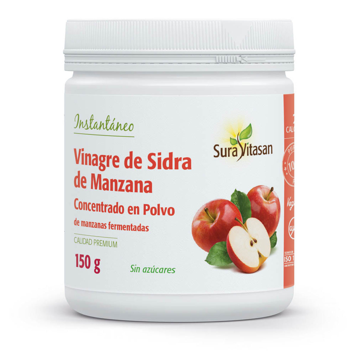 Vinagre de sidra de maçã Sura Vitasan 150 g