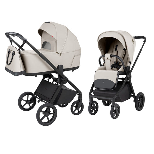Carrello Carrito De Bebé Ultra F 2 En 1 Milk Grey_0