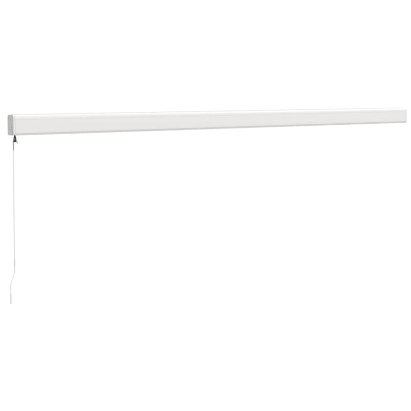 Vidaxl Toldo Retráctil Aluminio Y Tela Naranja Y Marrón 5x3 M_5