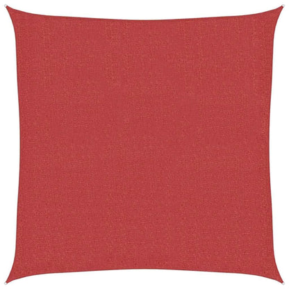 Vidaxl Toldo De Vela Hdpe Rojo 160 G/m² 2x2 M_0